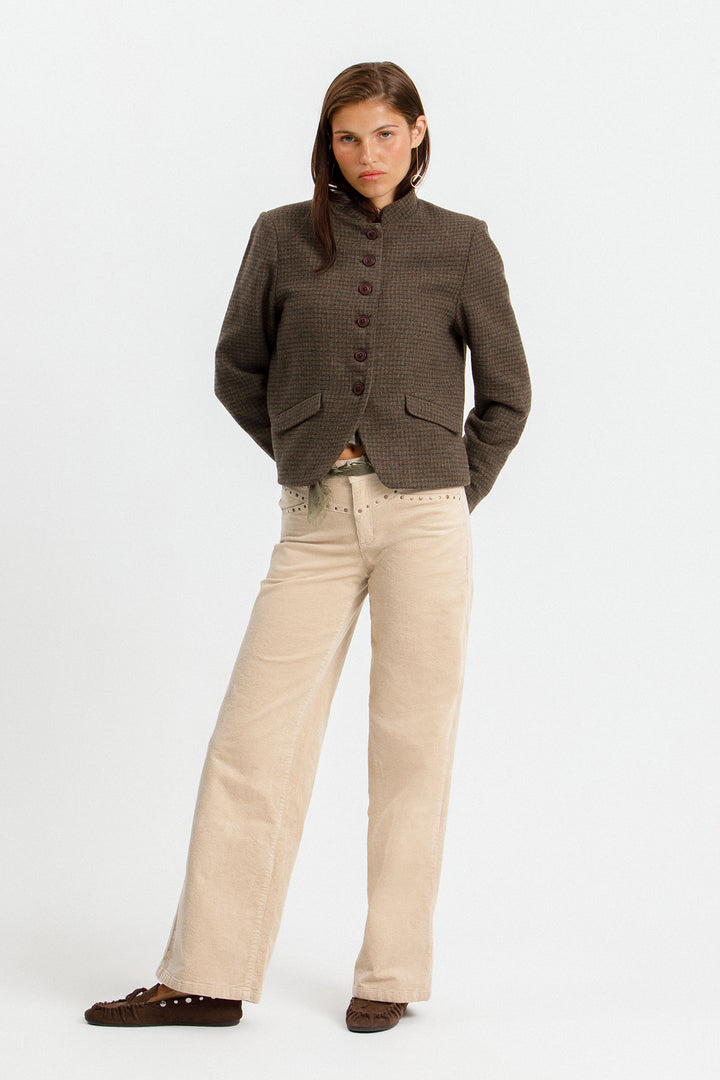 PANTALON PANA CANESU TACHAS