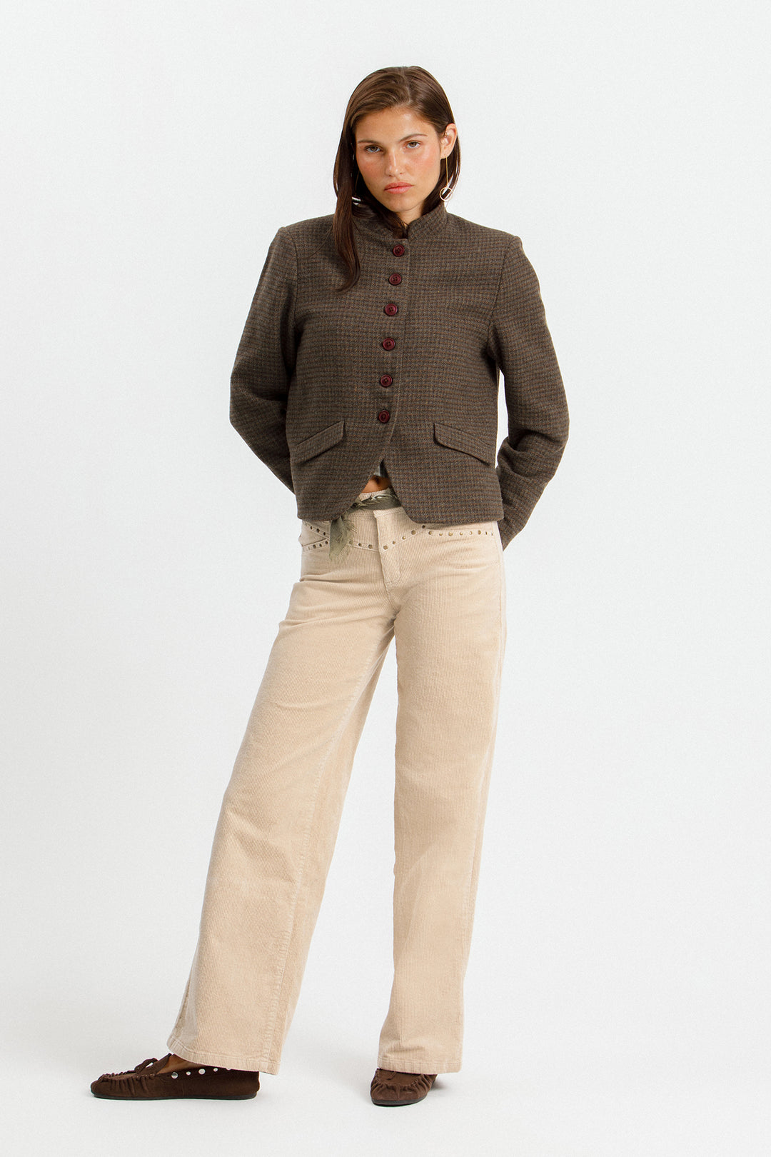 PANTALON PANA CANESU TACHAS