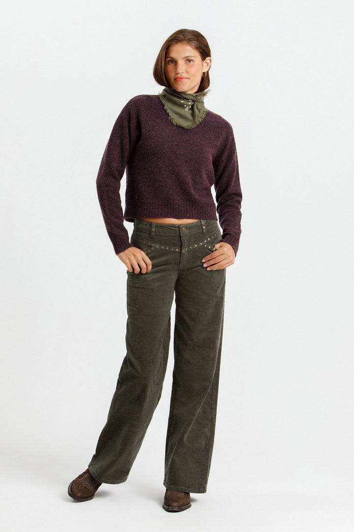 PANTALON PANA CANESU TACHAS