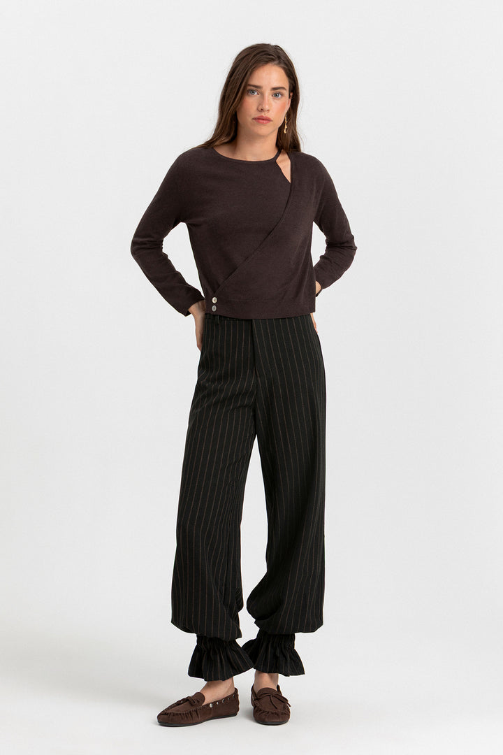 PANTALON RAYAS BOMBACHO