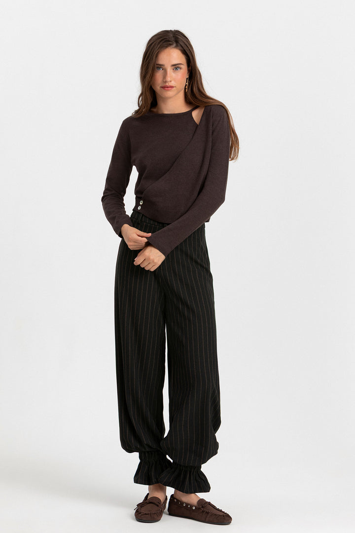 PANTALON RAYAS BOMBACHO