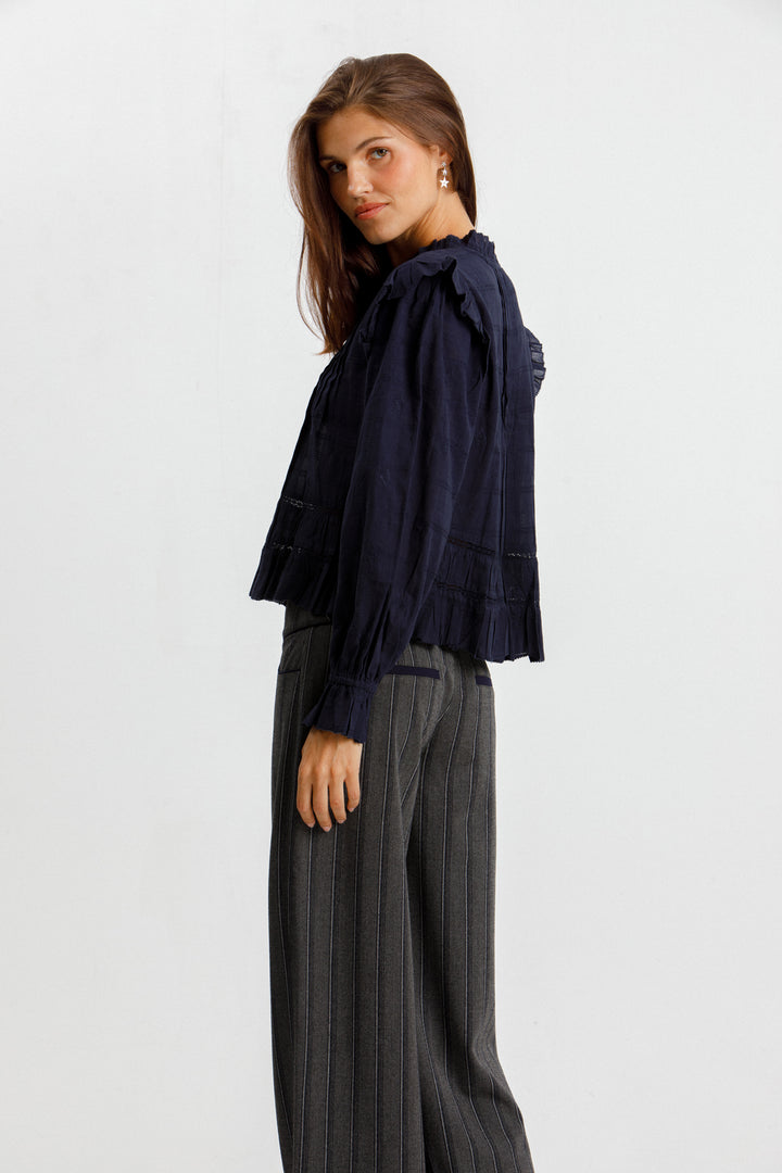PANTALON RECTO SASTRE RAYAS