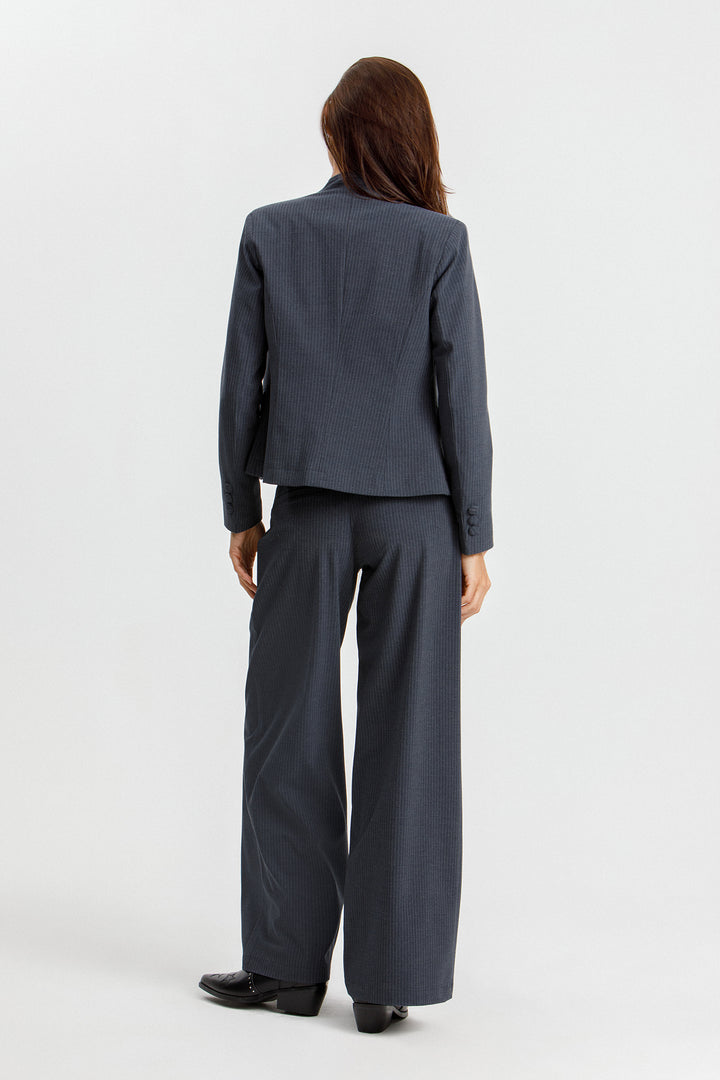 PANTALON TRAJE BOTONES RAYAS