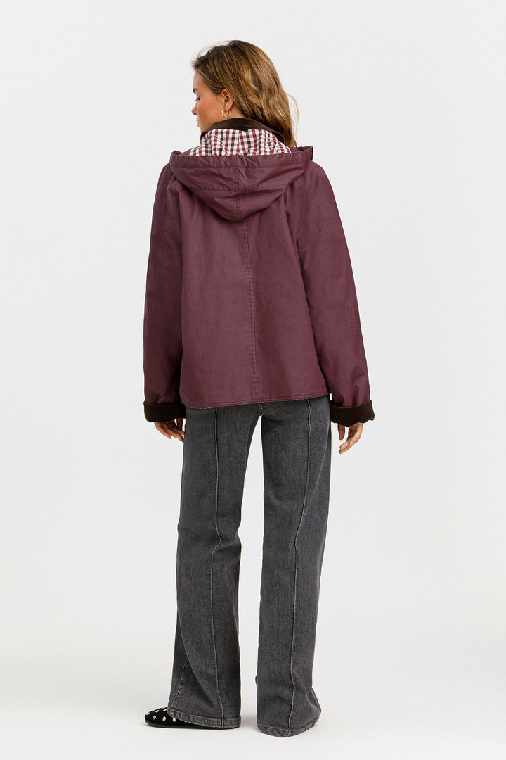 WATERPROOF PARKA WITH HOOD