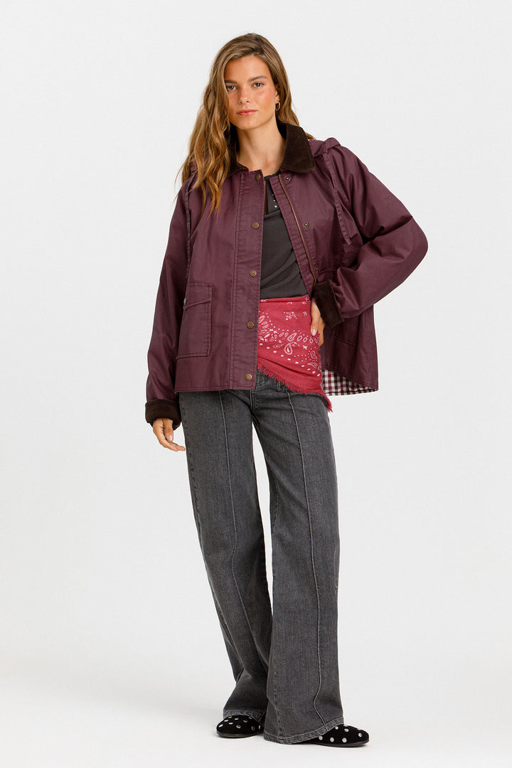 WATERPROOF PARKA WITH HOOD