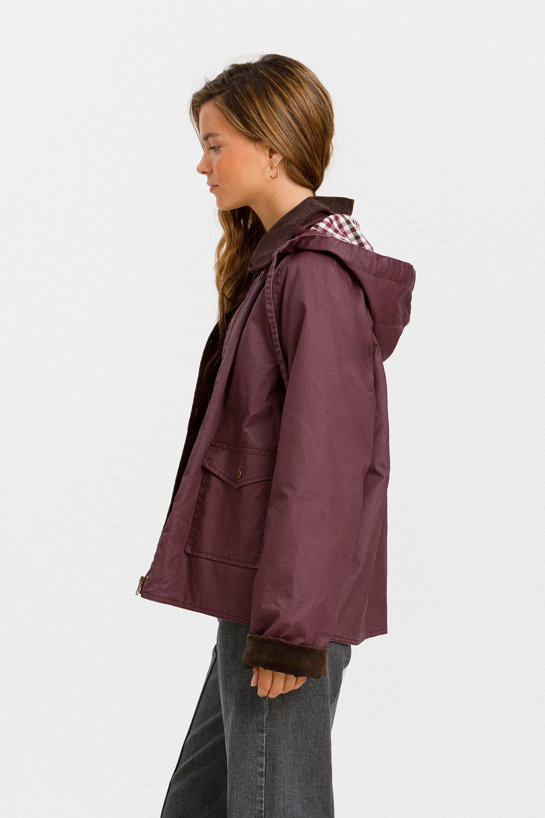 WATERPROOF PARKA WITH HOOD
