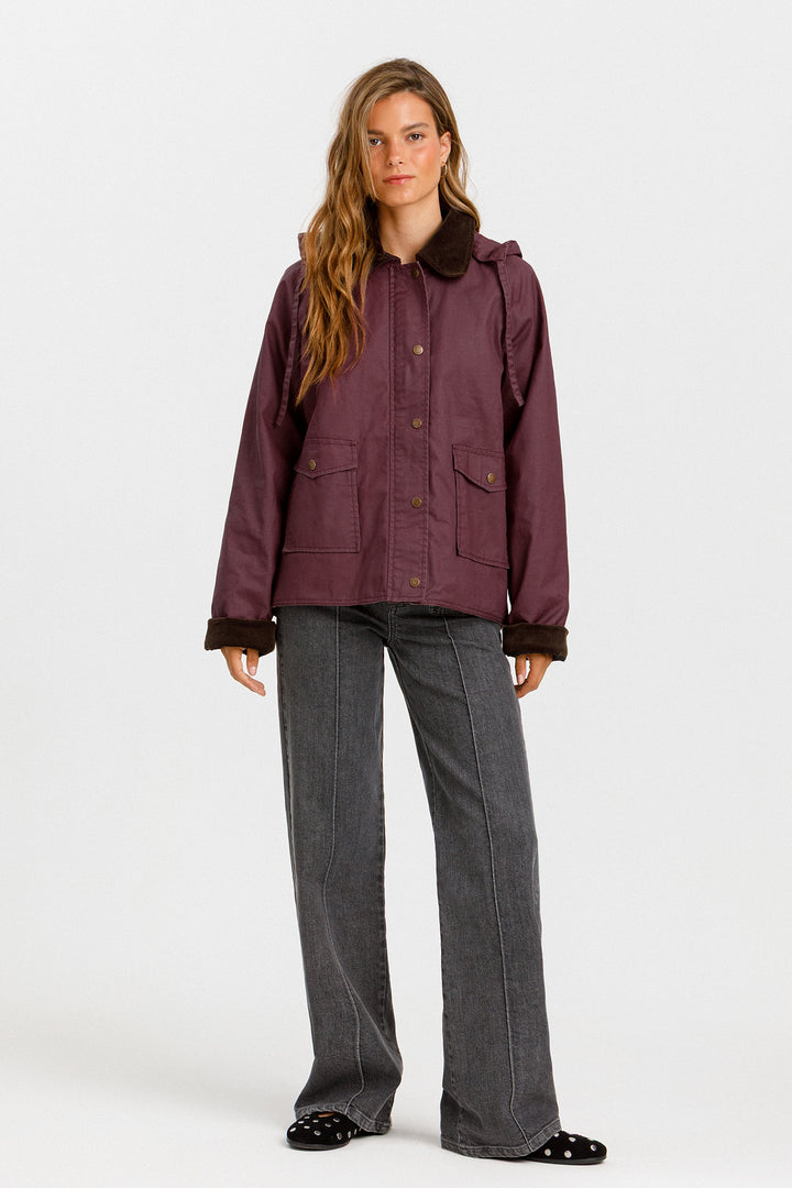 WATERPROOF PARKA WITH HOOD