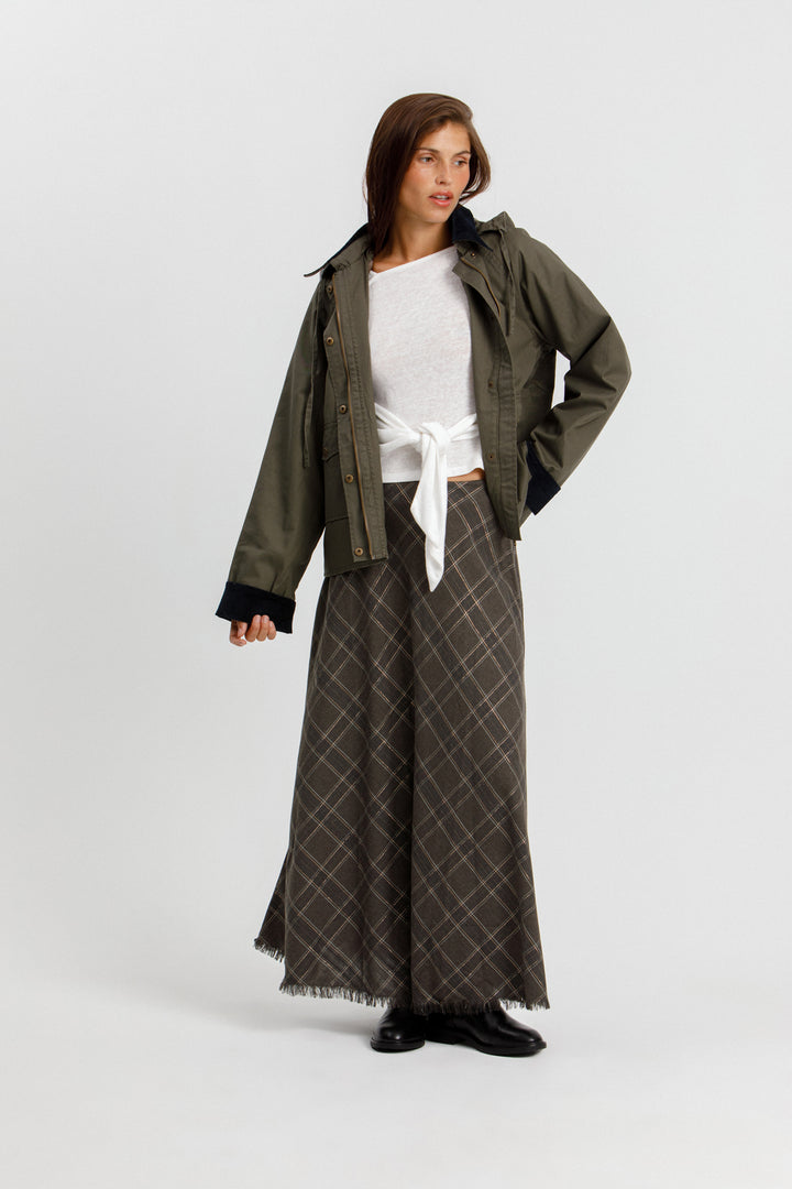 WATERPROOF PARKA WITH HOOD