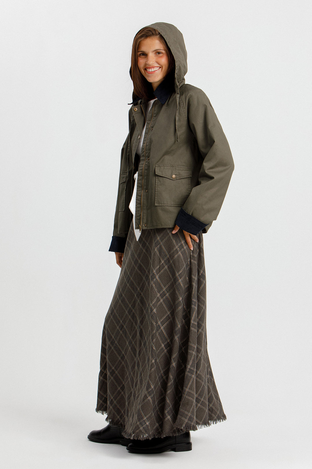 WATERPROOF PARKA WITH HOOD