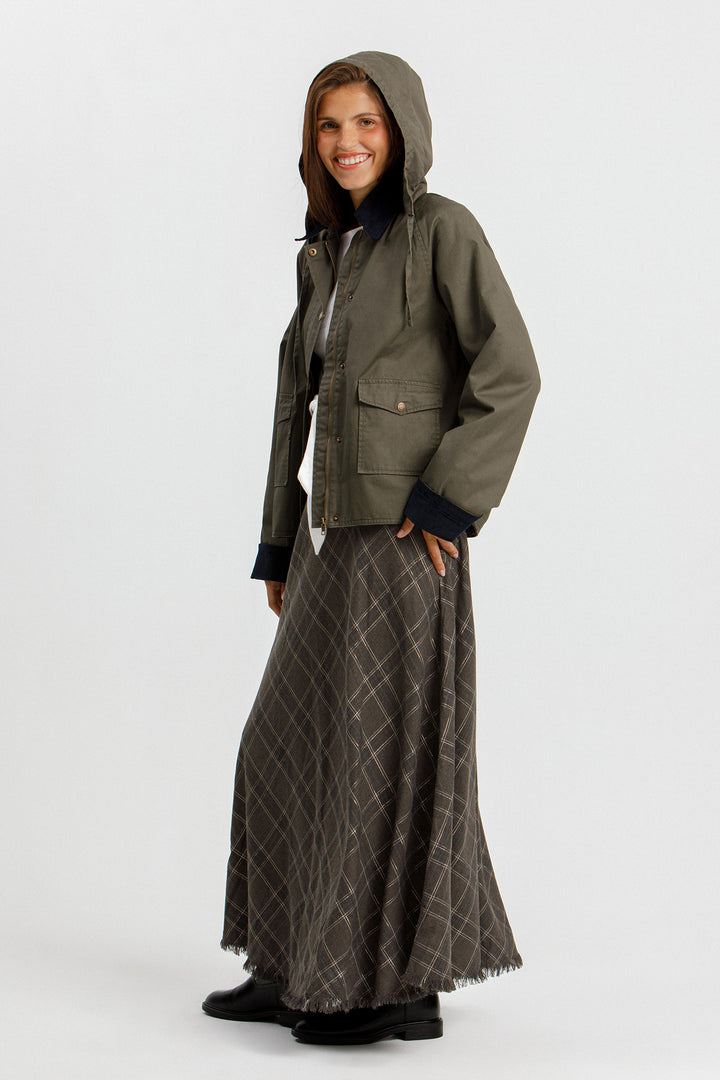 WATERPROOF PARKA WITH HOOD