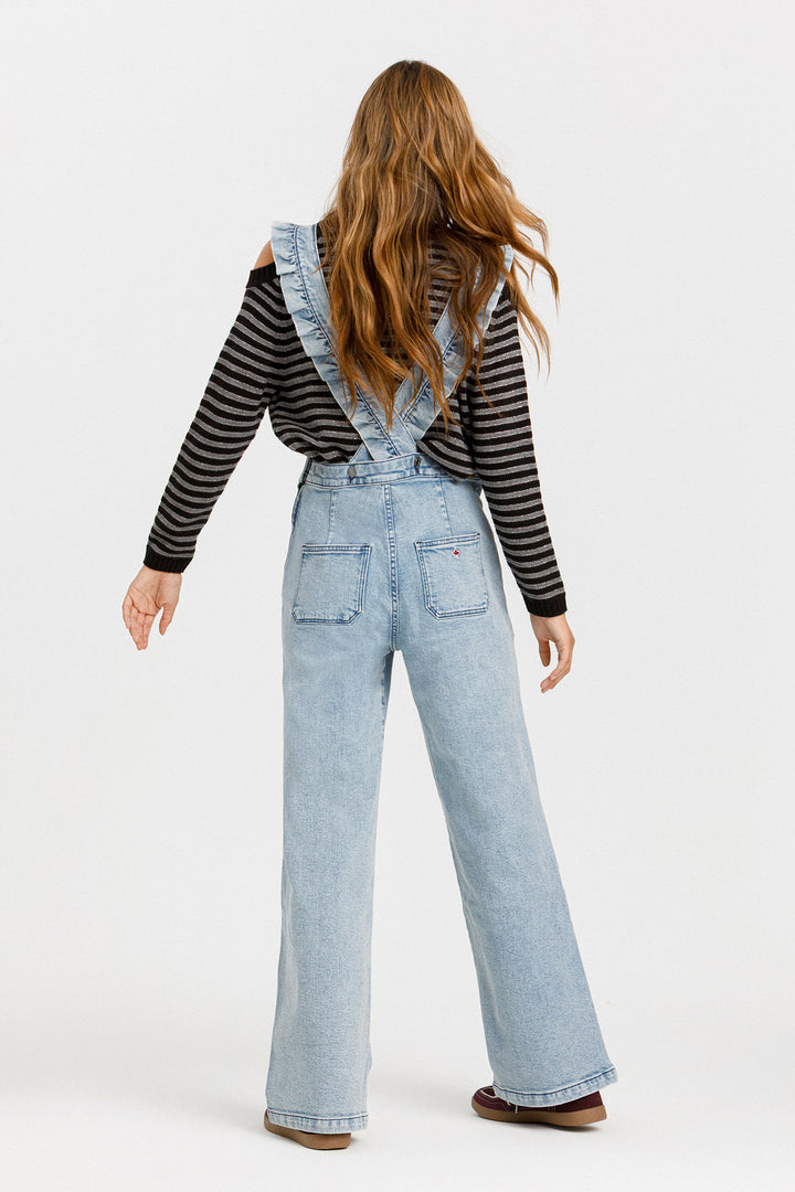 PETO VOLANTES DENIM
