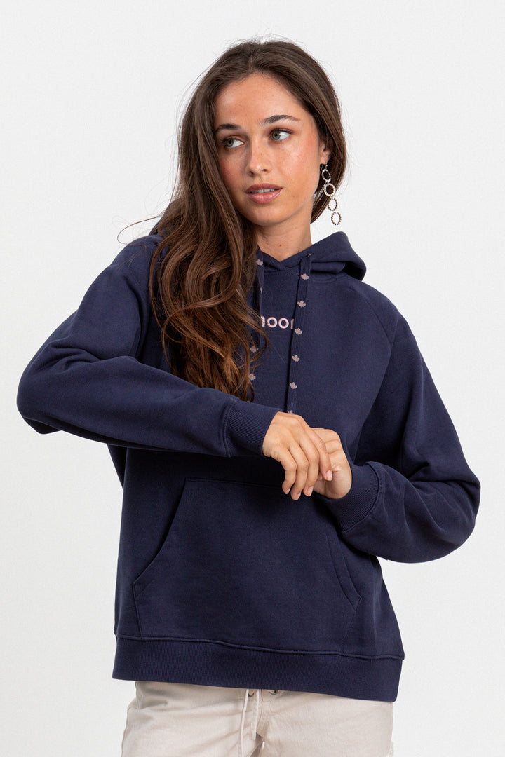 SUDADERA CAPUCHA HOJA