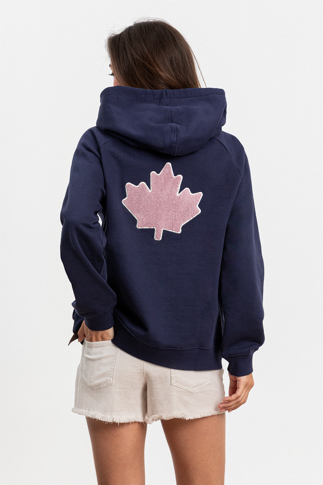 SUDADERA CAPUCHA HOJA