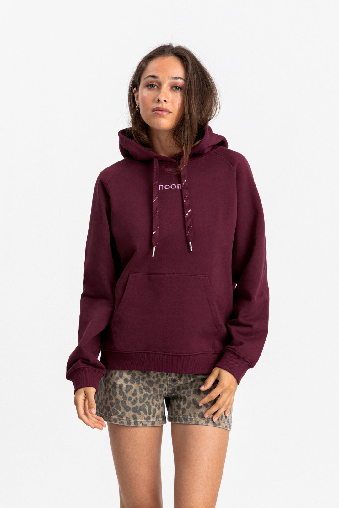 SUDADERA CAPUCHA HOJA