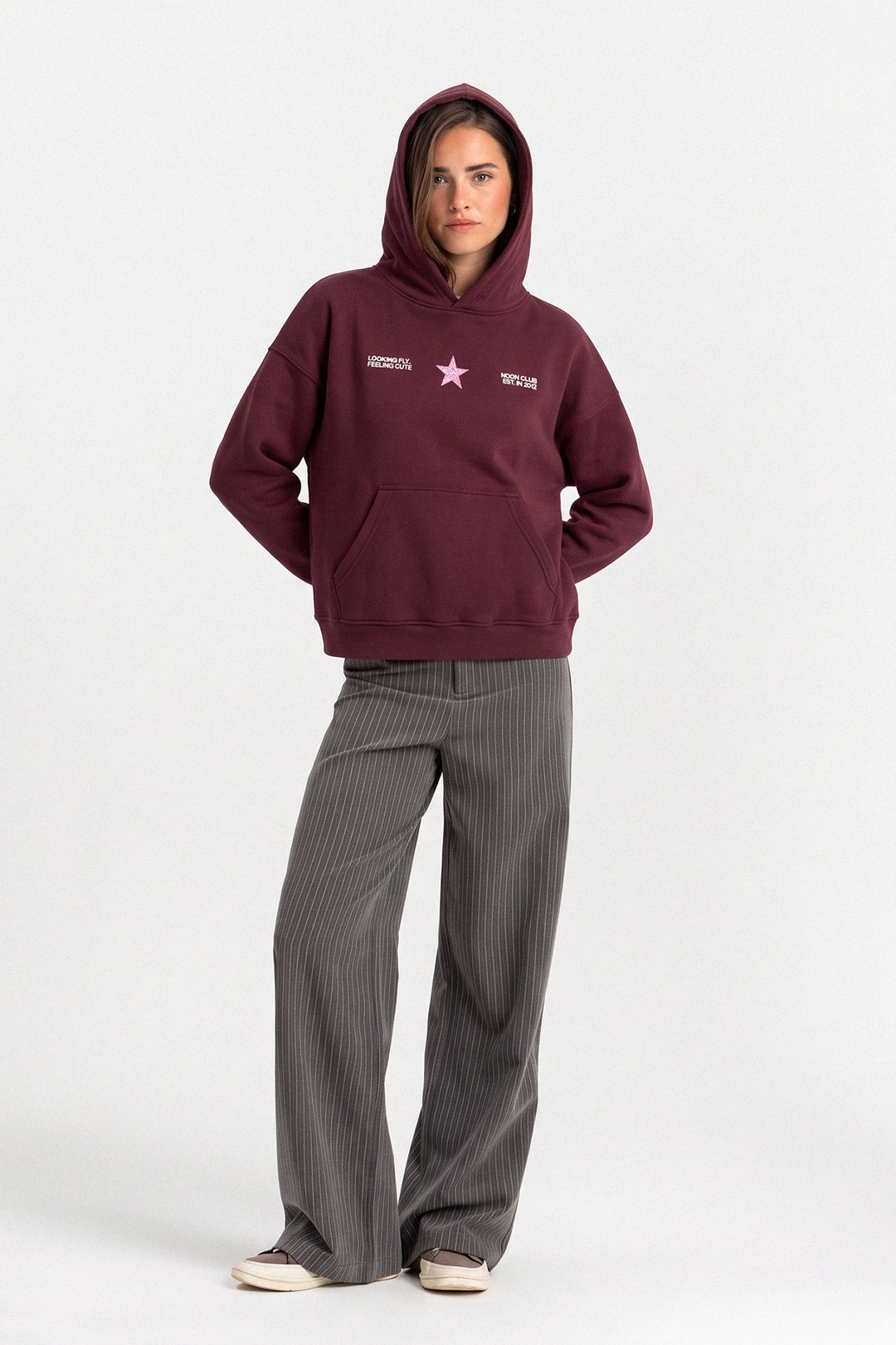 SUDADERA CAPUCHA LOGO ESTRELLA