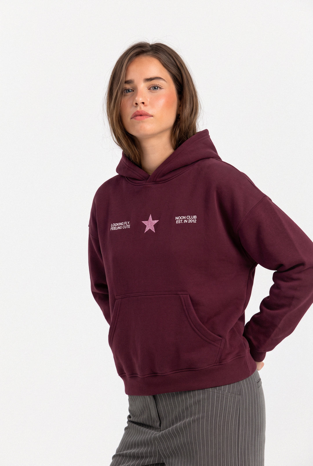 SUDADERA CAPUCHA LOGO ESTRELLA