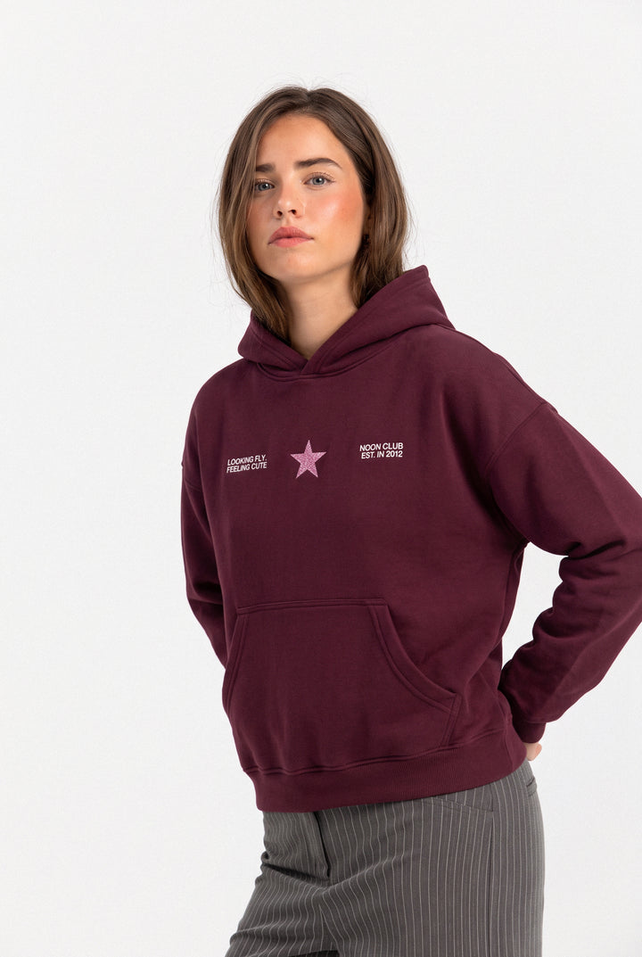 SUDADERA CAPUCHA LOGO ESTRELLA