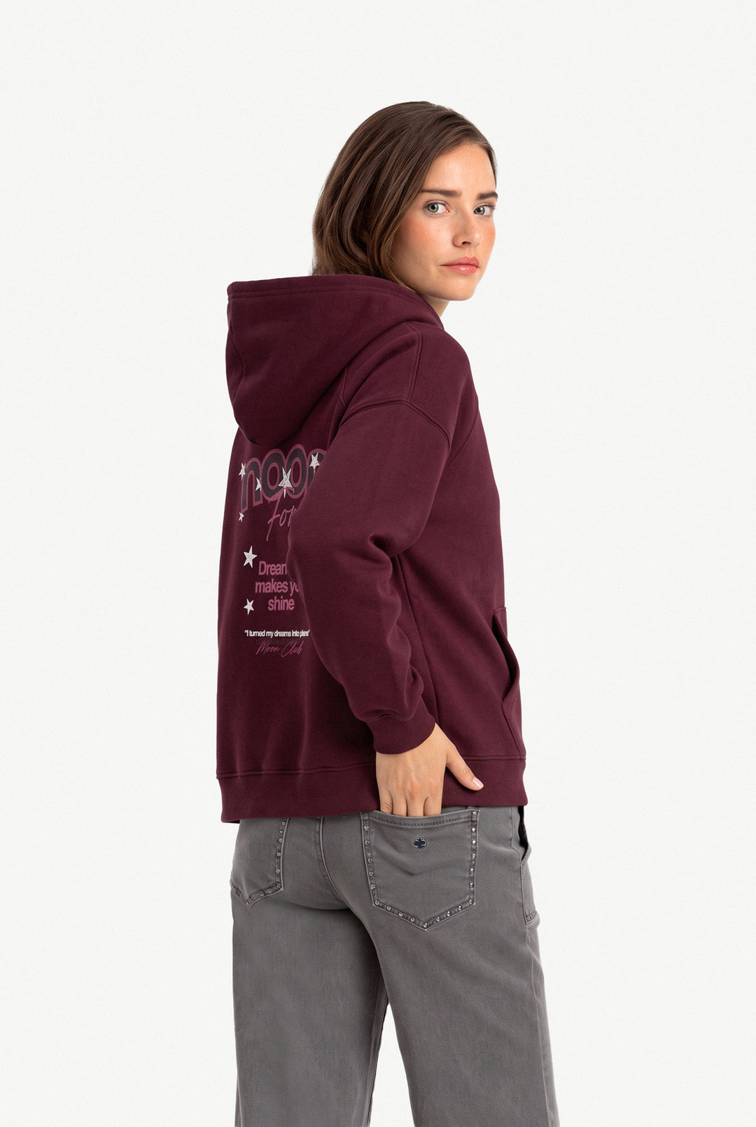 SUDADERA CAPUCHA LOGO ESTRELLA