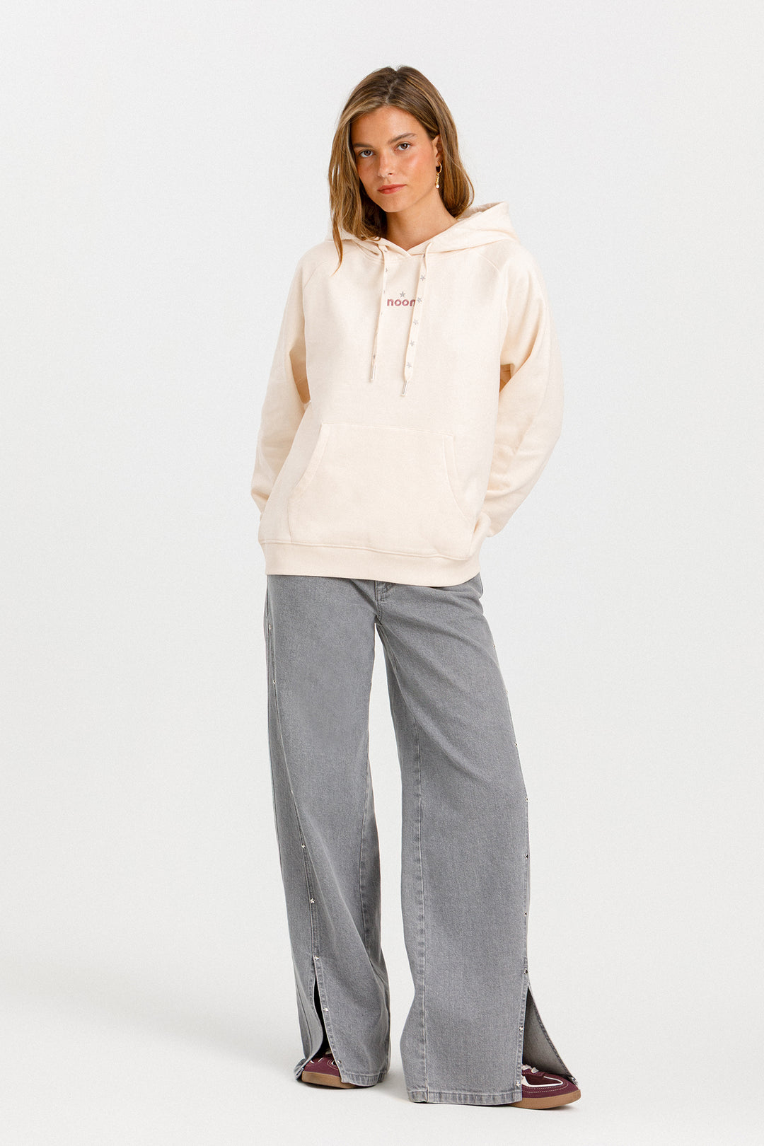 SUDADERA CAPUCHA NOON LOGO