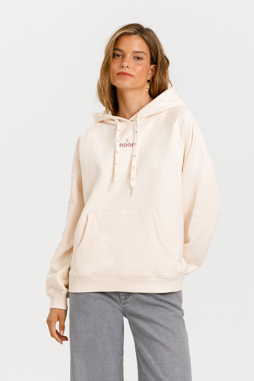 SUDADERA CAPUCHA NOON LOGO