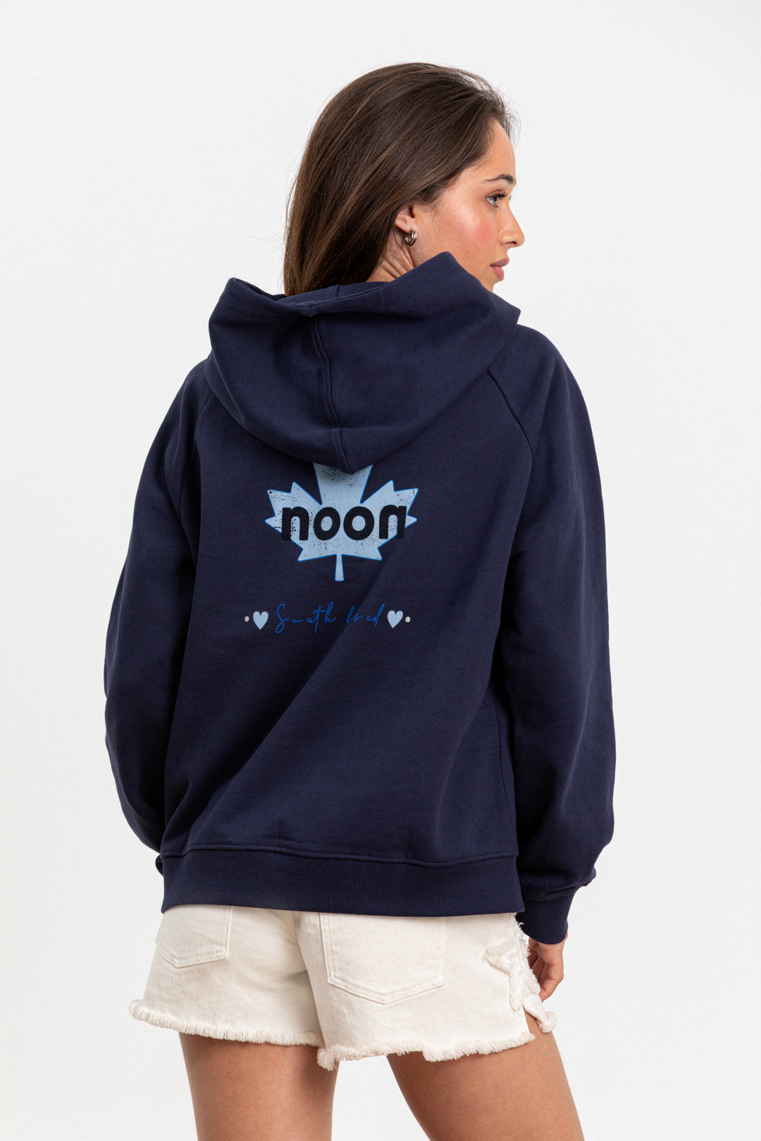 SUDADERA CAPUCHA PRINT DESGASTE