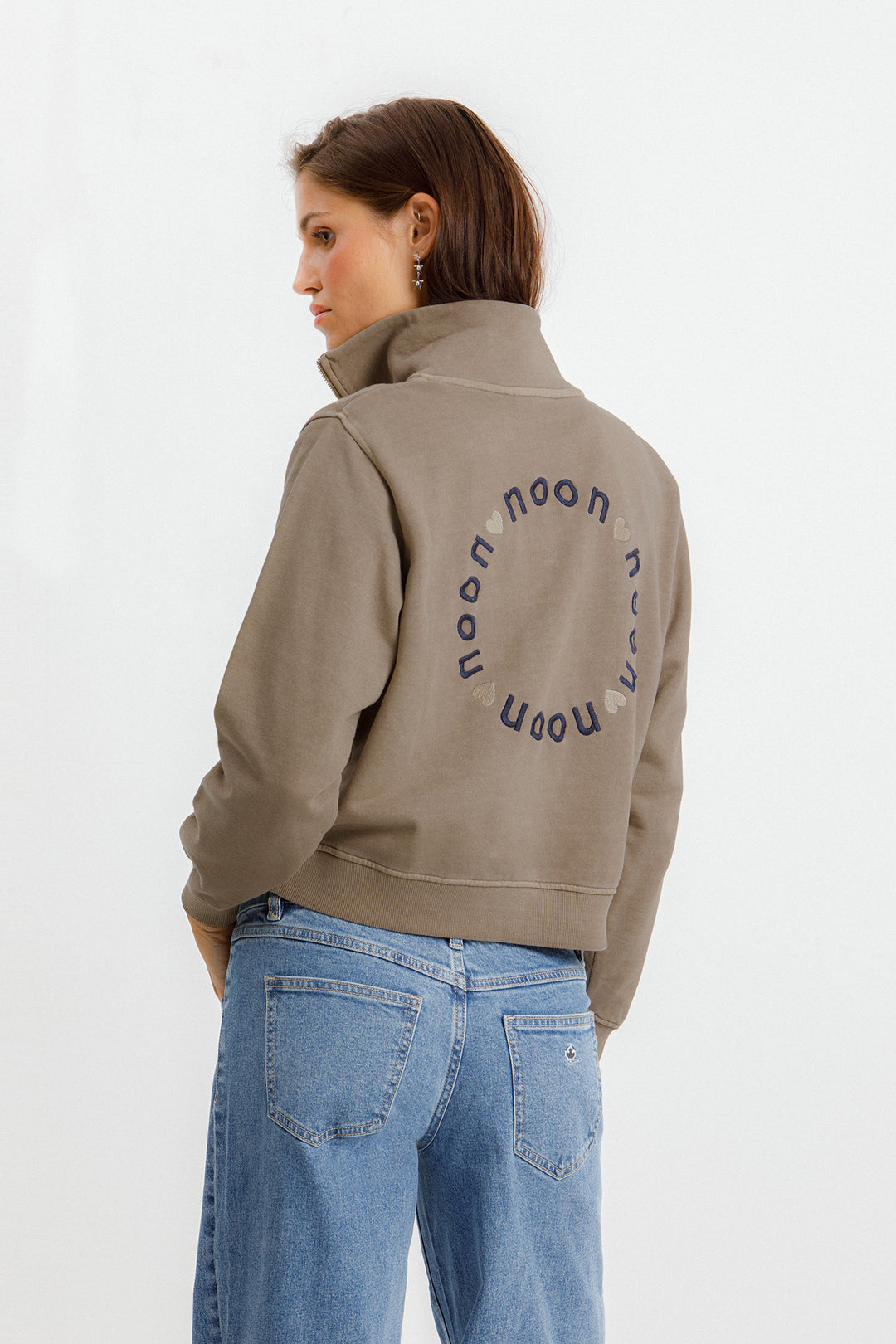 SUDADERA POLO PARCHE CREMALLERA