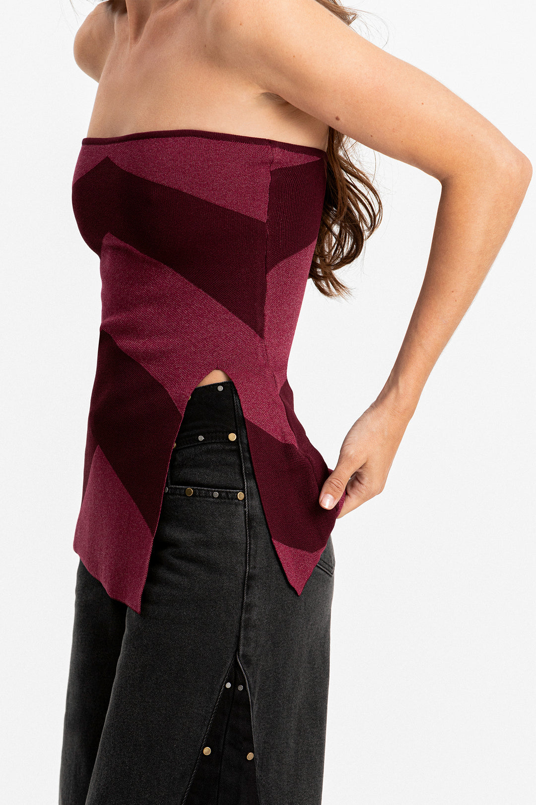 TOP BANDEAU LUREX