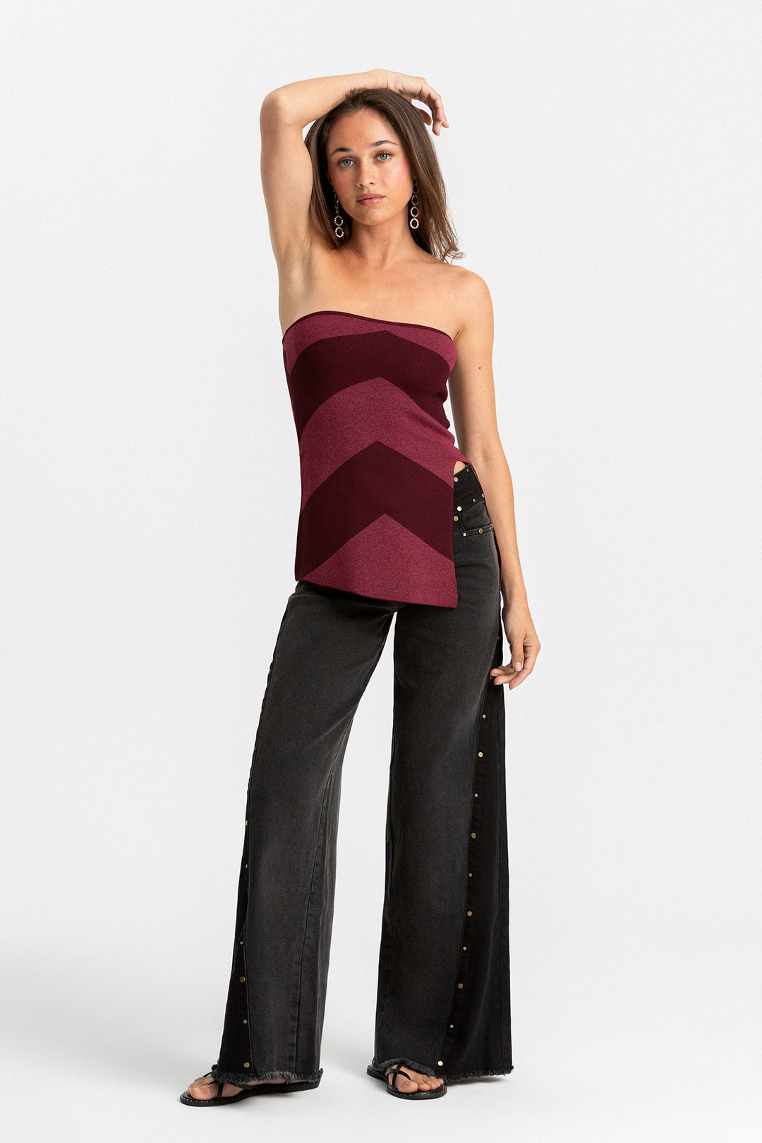 TOP BANDEAU LUREX