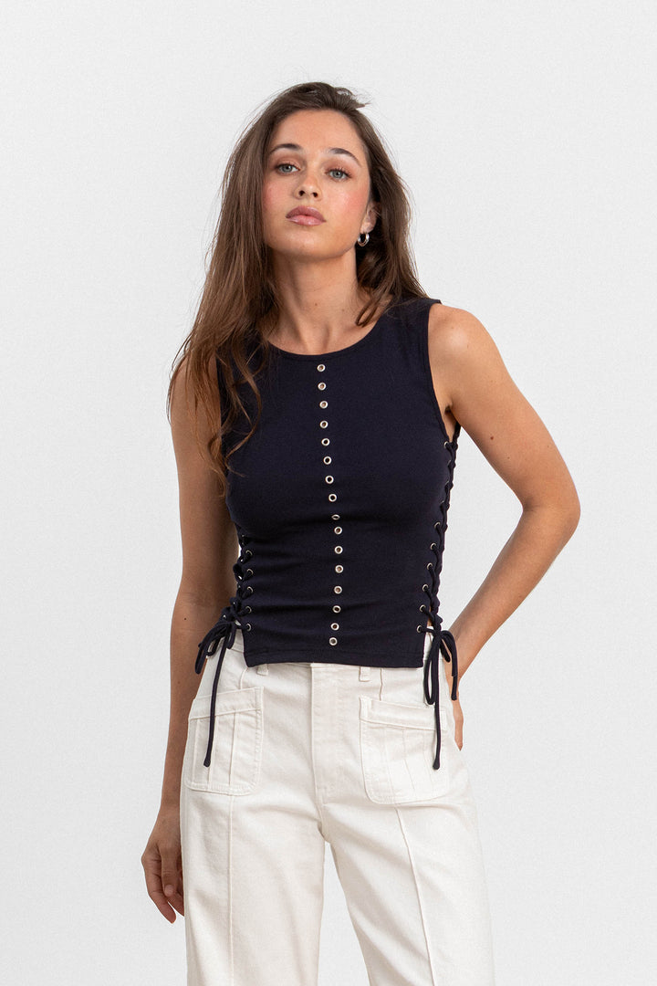 TOP EYELETS LAZOS