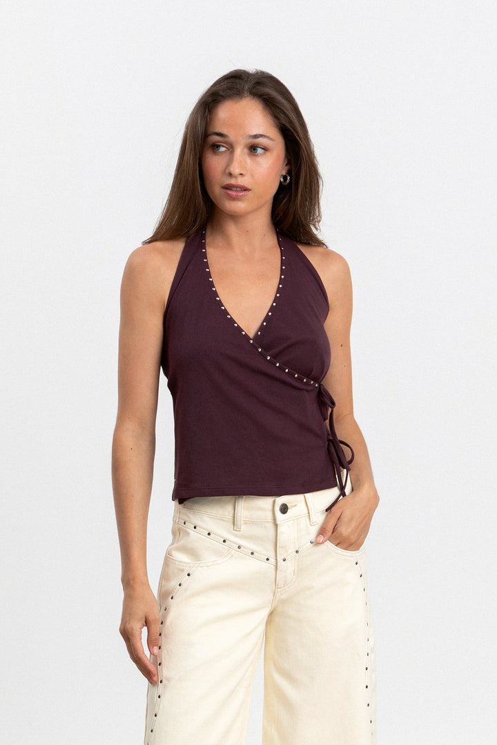 TOP HALTER TACHAS