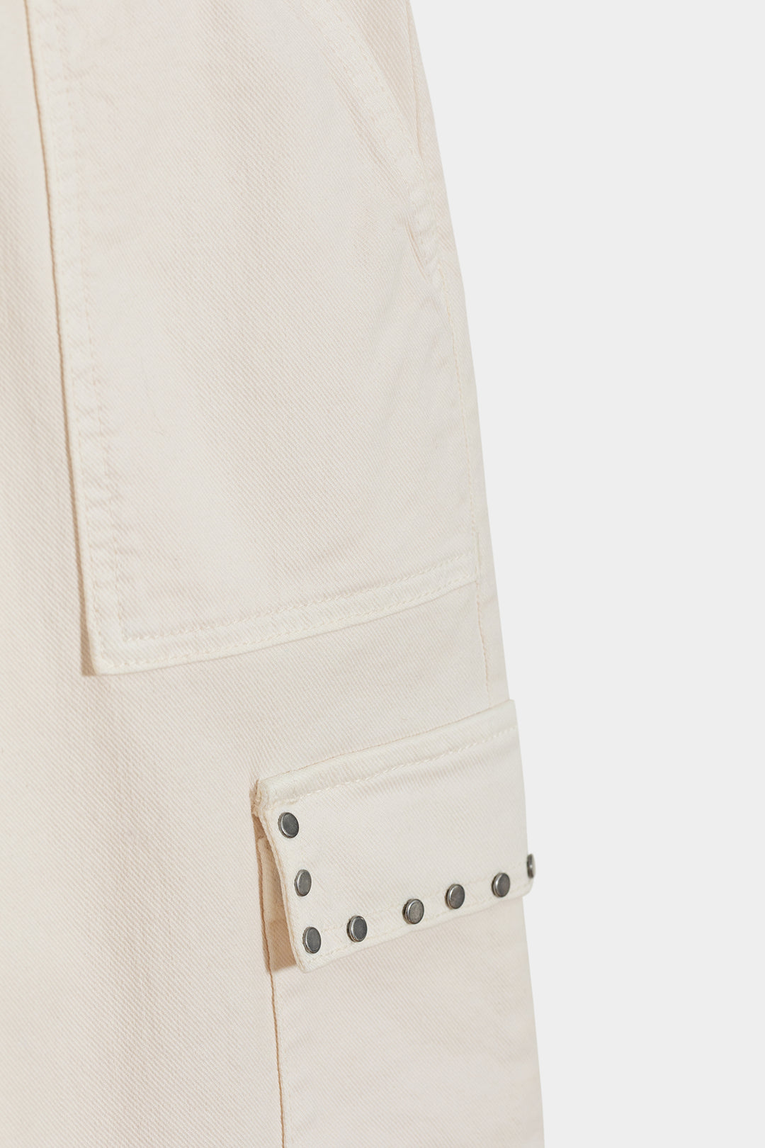 JEANS CULOTTE CARGO TACHAS