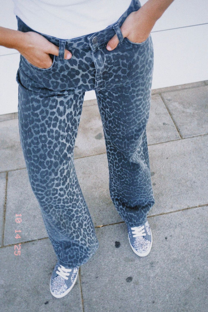 JEANS LEOPARDO