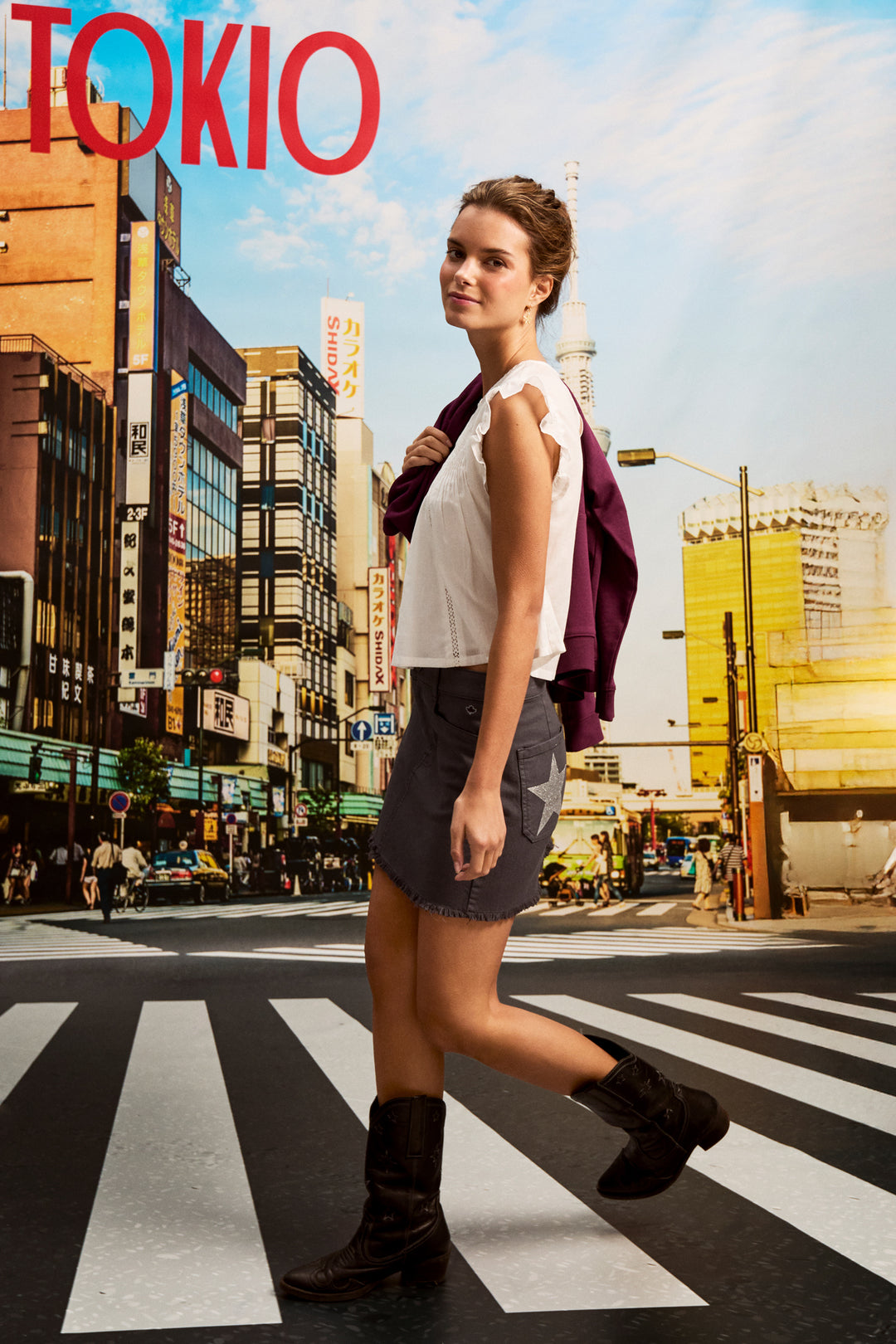 FALDA ESTRELLAS GLITTER