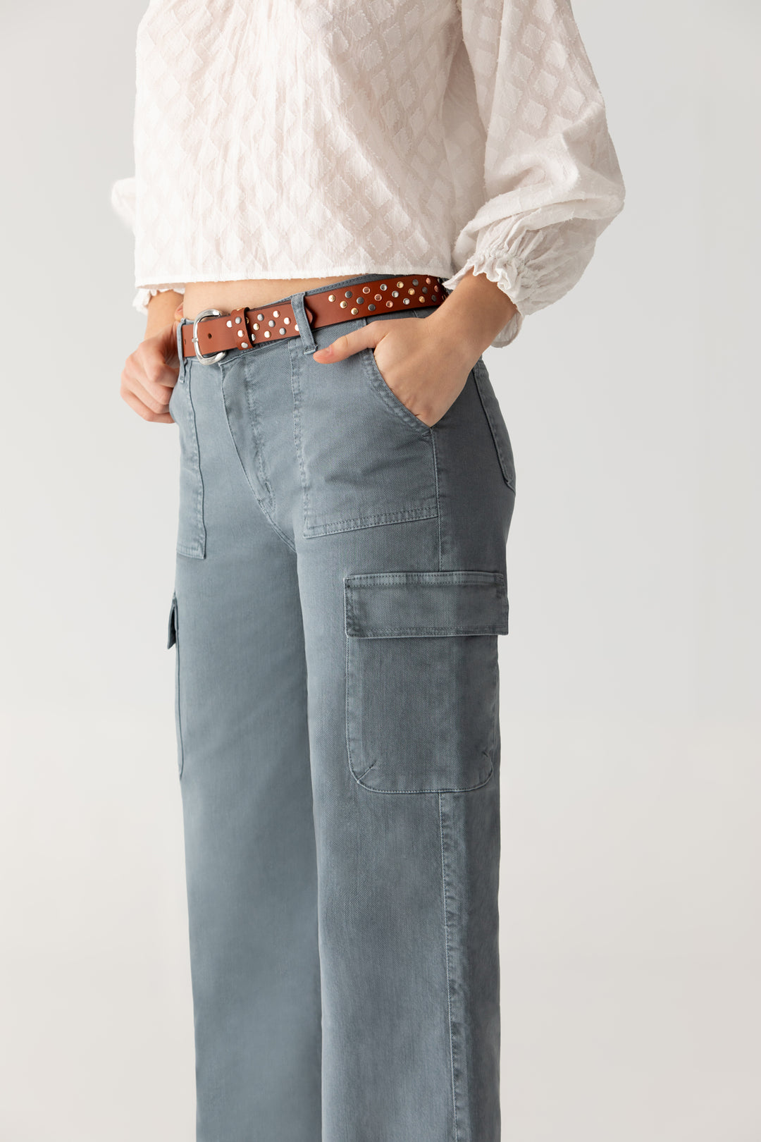 CARGO CULOTTE JEANS