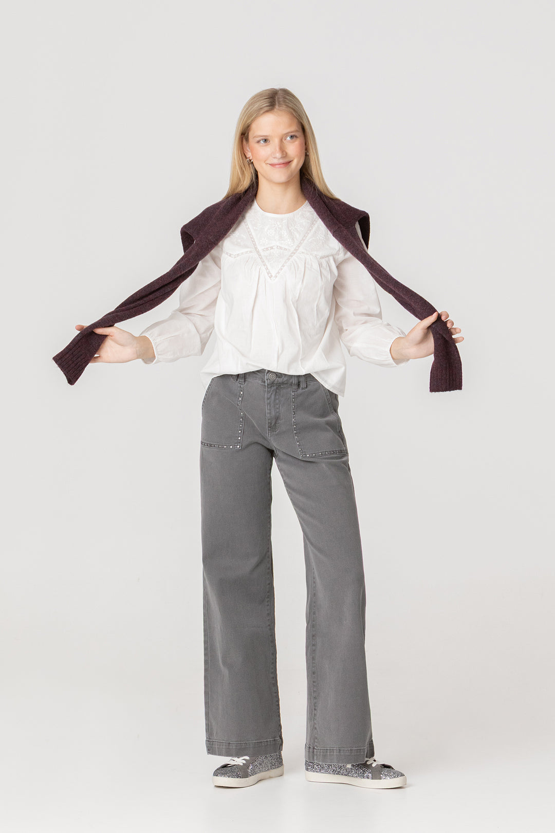 BLUSA BORDADOS CANESU ENTREDOS