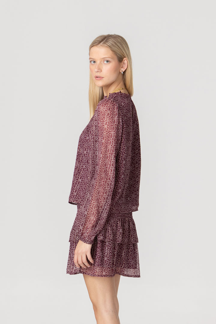 BLUSA CANESU FRUNCIDO