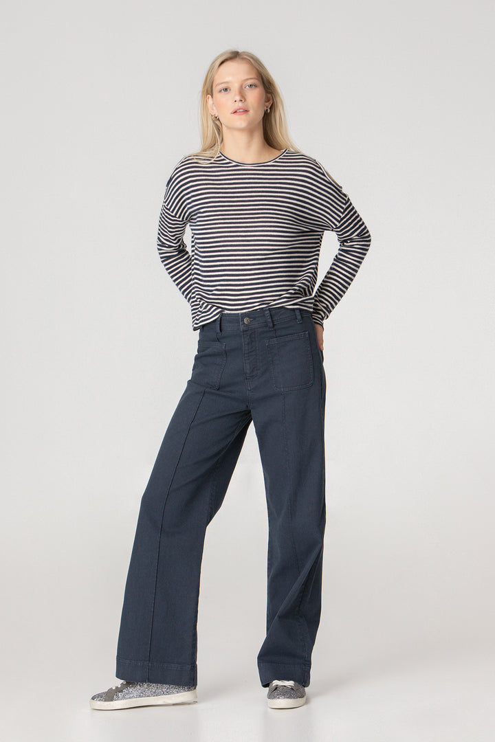 SHOULDER OPEN T-SHIRT