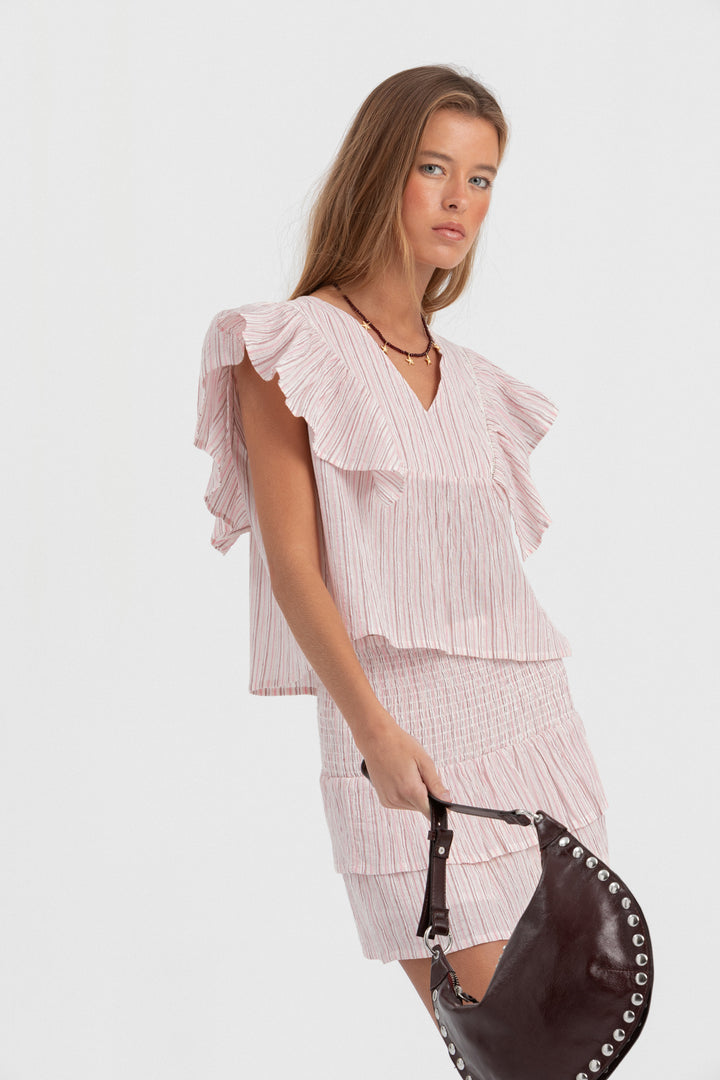 BLUSA CANESU MANGAS VOLUMEN