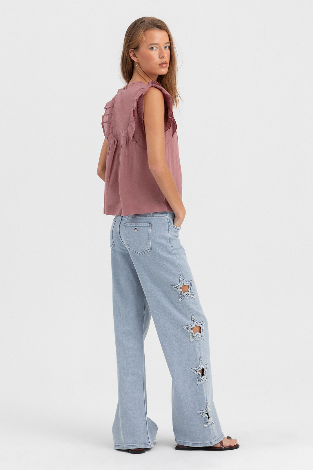 BLUSA FLUIDA FRUNCES