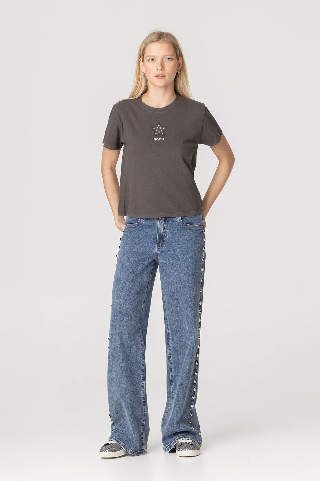 CAMISETA PARCHE ESTRELLA