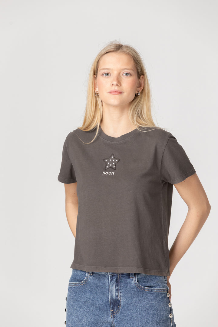 CAMISETA PARCHE ESTRELLA