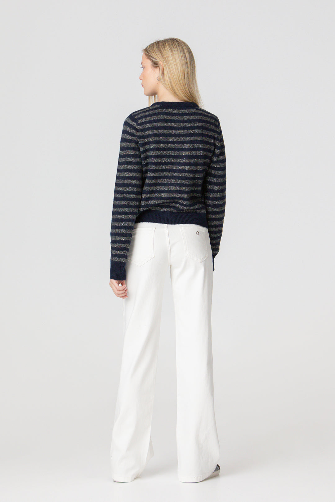 CARDIGAN AJUSTADO RAYAS