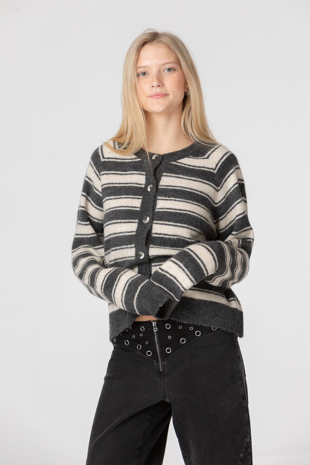 CARDIGAN OVERSIZE RAYAS