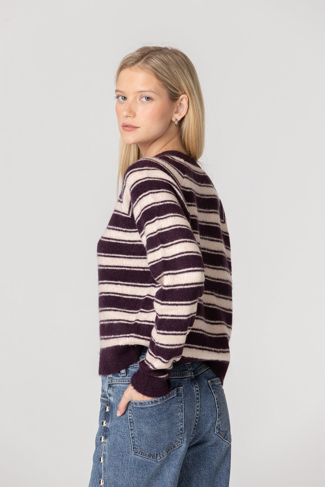 CARDIGAN OVERSIZE RAYAS