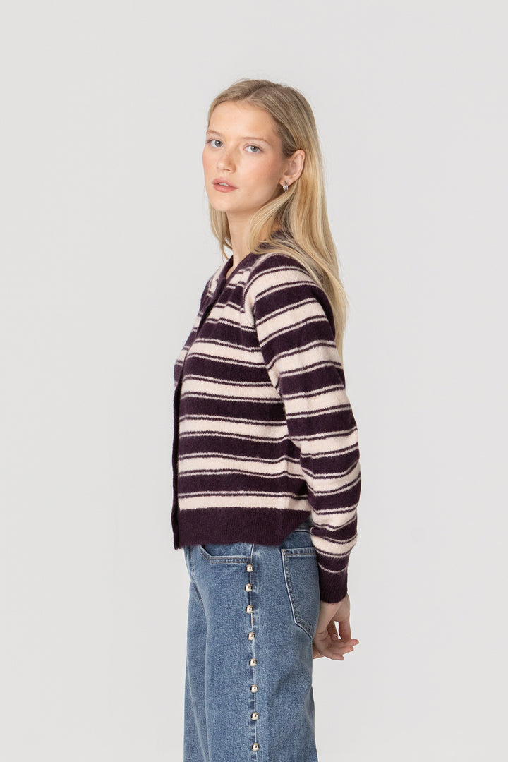 CARDIGAN OVERSIZE RAYAS