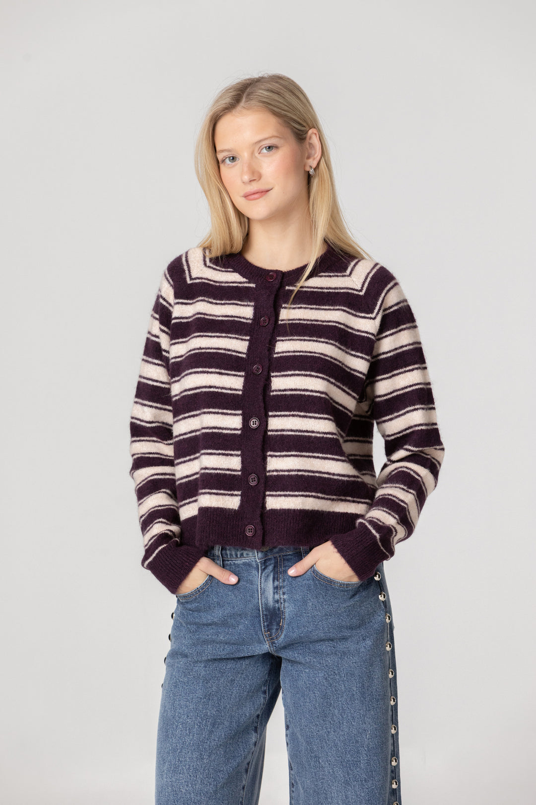 CARDIGAN OVERSIZE RAYAS