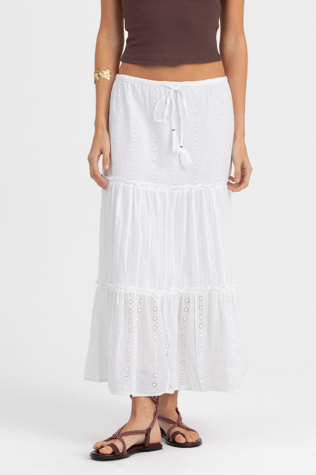 MIDI PANEL SKIRT