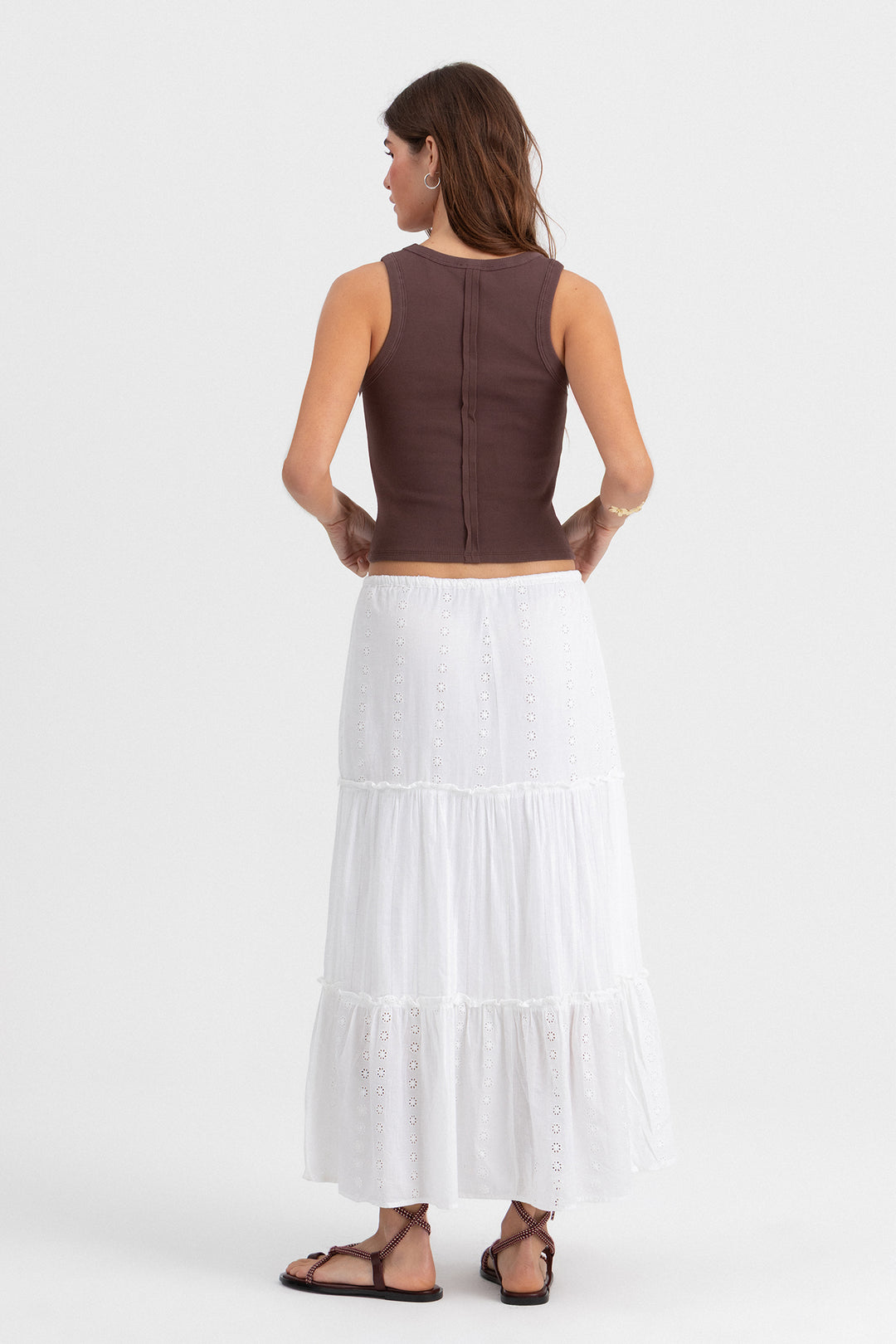 MIDI PANEL SKIRT