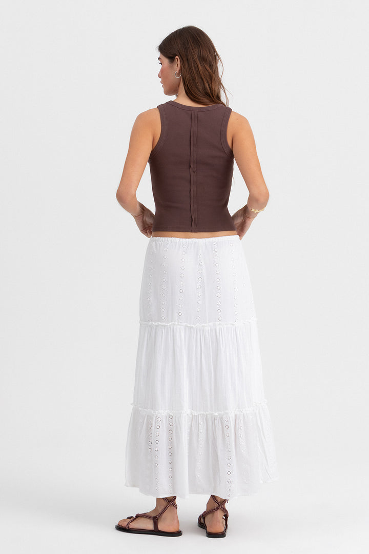 MIDI PANEL SKIRT