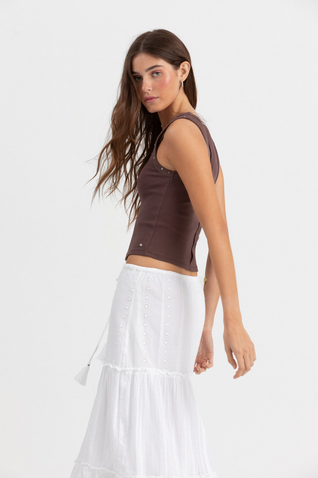 MIDI PANEL SKIRT